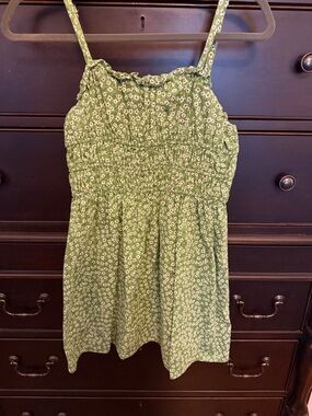 wild fable Green Floral Mini Dress